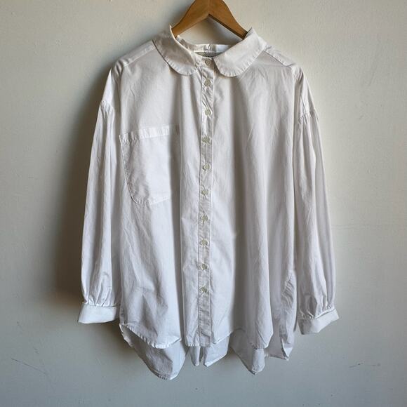 ELIZA FAULKNER  Venti Shirt in White - Picture 1 of 12